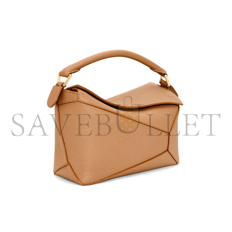 LOEWE SMALL PUZZLE EDGE BAG IN SOFT GRAINED CALFSKIN A510P60X30 (24*16.5*10.5cm)
